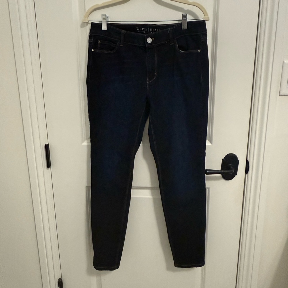 White House Black Market Dark Skinny Jeans